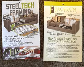 Jackson Furniture Industries Sectional Sofa with Ottoman