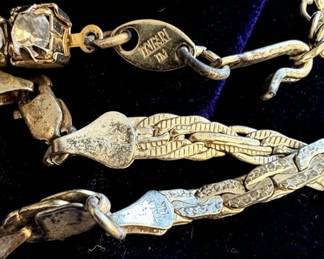 Assortment of 10K and 14K Gold Necklaces