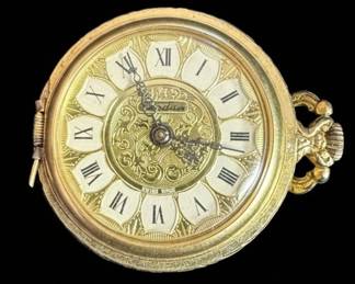 Vintage Ladies' Pocket Watch by Andas Swiss Made