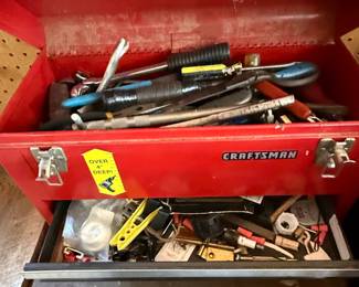 Craftsman Red Metal 3-Drawer Toolbox