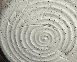 Robert Alewine Pottery Bowl and Signed Pottery Pitcher