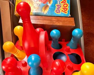 Assorted Children's Toys and Games including VTech and Fisher-Price