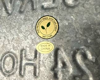 Vintage Style "Laundry Room Drop Your Pants Here" Metal Sign