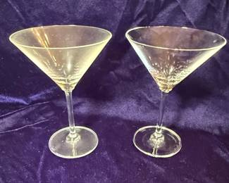 Marquis by Waterford "Gallagher" Crystal Martini Glasses (Set of 2)