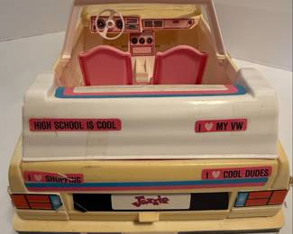 Mattel "Jazzie" Volkswagen Golf Cabriolet Toy Car 1981