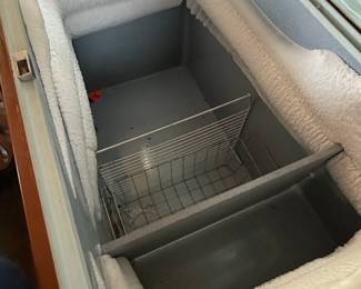 Vintage Sears Coldspot 22 Chest Freezer