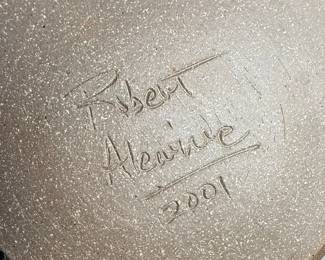 Robert Alewine Pottery Bowl and Signed Pottery Pitcher