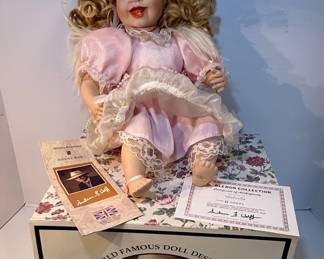Gustave F. Wolff Wimbledon Collection "Gabriella" Porcelain Doll