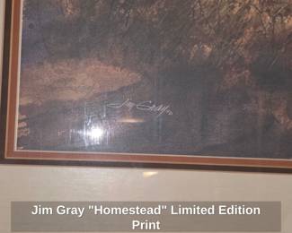 Jim Gray Homestead Limited Edition Print second image