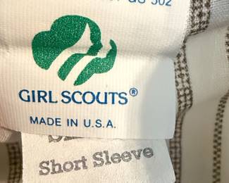 Vintage Brownie Girl Scout Uniform