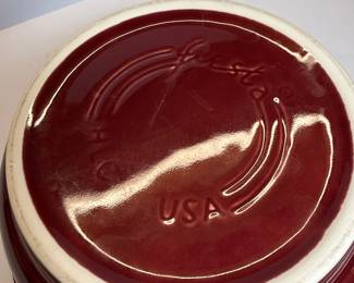 Fiesta Ware Burgundy Extra Large Mixing Bowl