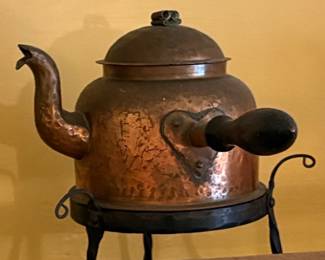 Art Deco and Other Vintage Copper Kettles