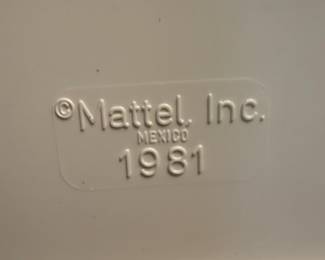 Mattel "Jazzie" Volkswagen Golf Cabriolet Toy Car 1981