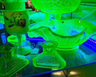 Vintage Uranium Glass