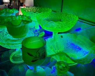Vintage Uranium Glass
