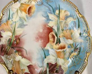 Great Selection of Antique and Vintage Hand Painted Fine Porcelain Decorative Plates