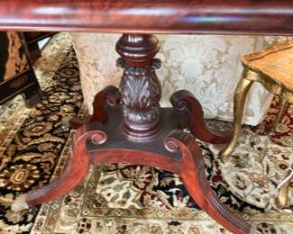 Signed Duncan Phyfe Mahogany Game Table -2 available