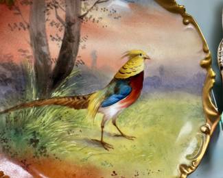 Great Selection of Antique and Vintage Hand Painted Fine Porcelain Decorative Plates