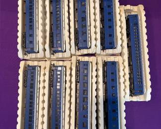 Assorted AHM Rivarossi Wabash Heavyweight Passenger Cars 