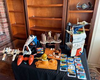 Great Star Wars vintage toys      THIS SHELF IS NOT FOR SALE