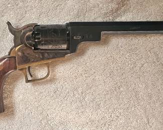 1 of 8 pictures - Urbeti 1849 Black Powder Revolver .31 Cal. Made in Italy