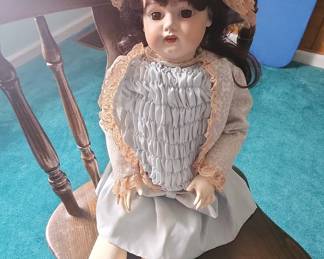 Antique French Bisque Doll - Tête Jumeau