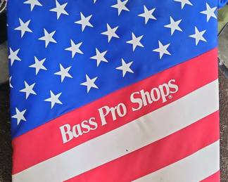 Bass Pro Shops American Flag Padded Seat Cushion