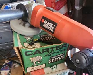 Black & Decker 4-1/2 inch 6 Amp Angle Grinder