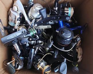 Assorted Fishing Spinning Reels Lot