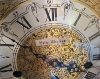 Seth Thomas "Wharton" Model 1219 Mantel Clock with Moon Phase Dial