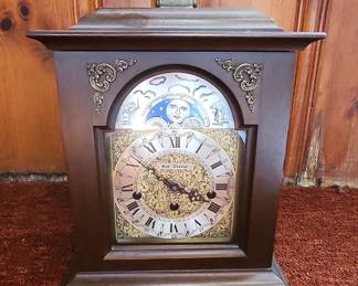 Seth Thomas "Wharton" Model 1219 Mantel Clock with Moon Phase Dial
