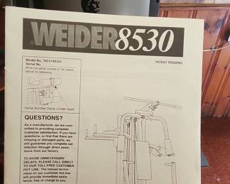 Weider 8530 Home Gym System