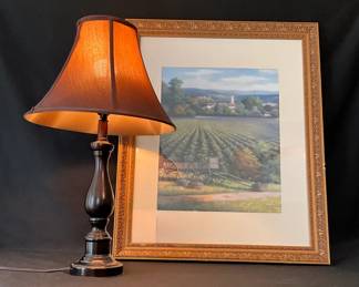 Winery Print Lamp