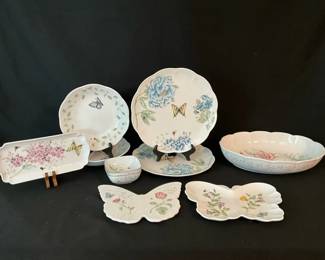 Lenox Butterfly Medallion Serving Set