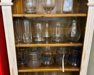 Clear vases- cylinders - jars