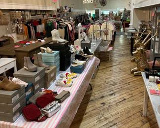 Boutique Closing- Shoes, Clothes, Gifts Decor, Display, 