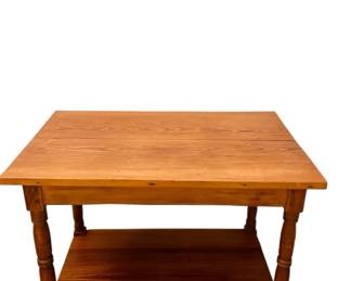 Rustic Oak End Table 