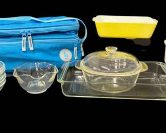 Vtg Pyrex, Corningware Fire King Items