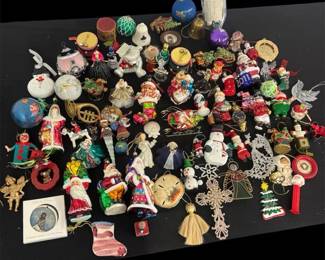 Huge Mystery Lot Of Christmas Ornaments