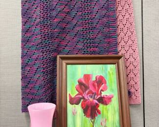 Lovely Handmade Afghans Painting 