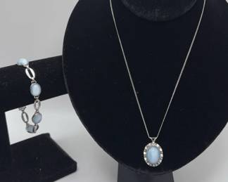 Sterling Silver Jewelry Set