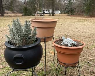 Garden Pots Plant Stands 