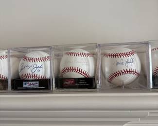 Autographed Baseballs