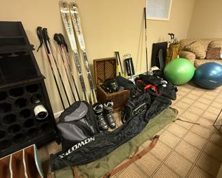 Skiing- Golfing- Hockey