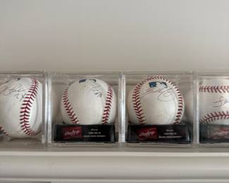 Autographed Baseballs