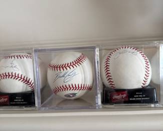 Autographed Baseballs