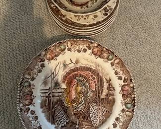 His Majesty Johnson Brother plates 