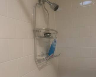 Shower caddy - all appliances, sinks , tubs , toilets, cabinets and mirrors are for sale