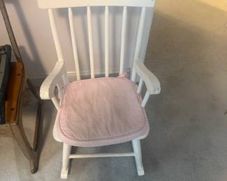 Child’s rocking chair 