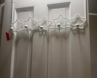 Over the door towel rack 